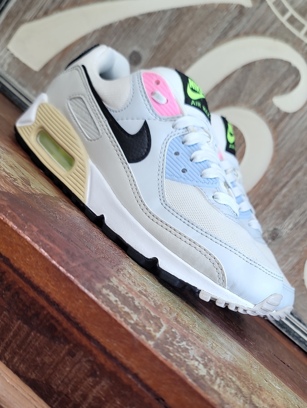🔥Nike Air Max 90 'Multi-Color Pastel' 🔥 Wmns 6.5 Great Cond! Fast Shipping - Picture 14 of 16
